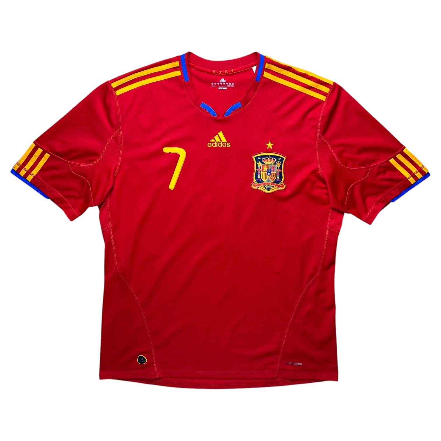 Spain 2010 Home Shirt (XL) David Villa #7